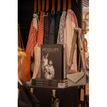 Porta foulard Pénélope Cognac Marrone