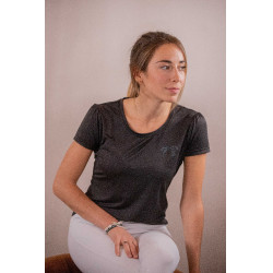 T-shirt Tecty Pénélope maniche corte Grigio