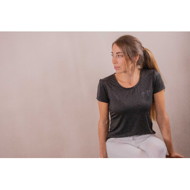 T-shirt Tecty Pénélope maniche corte Grigio