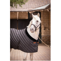 Coperta da scuderia Diagonale Paddock Sports 400g Nero