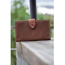 Portafoglio Pénélope Bertille Cognac Marrone