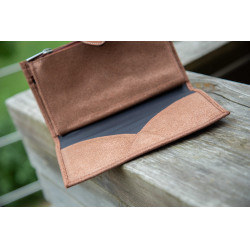 Portafoglio Pénélope Bertille Cognac Marrone