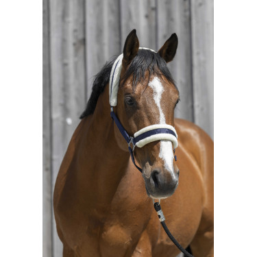 Capestro Riding World in montone sintetico Blu navy Capestro Riding World in montone sintetico Blu navy