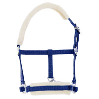 Capestro puledro Riding World montone sintetico Blu reale