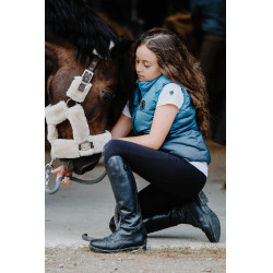 Gilet senza maniche Equithème Lina bambino Turchese Blu