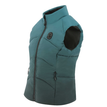 Gilet senza maniche Equithème Lina bambino Turchese Blu