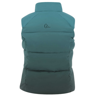 Gilet senza maniche Equithème Lina bambino Turchese Blu