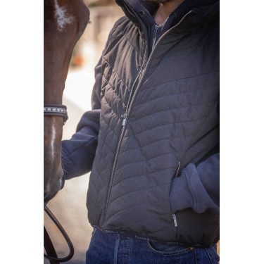 Giubbotto senza maniche Longueil Paddock Sports Nero