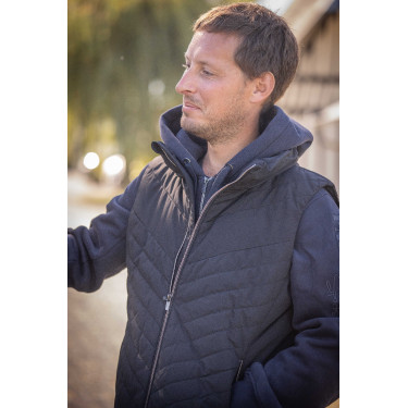 Giubbotto senza maniche Longueil Paddock Sports Nero