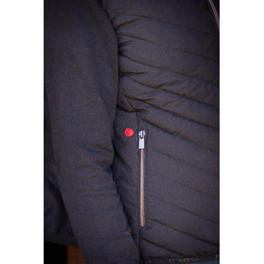 Giubbotto senza maniche Longueil Paddock Sports Nero