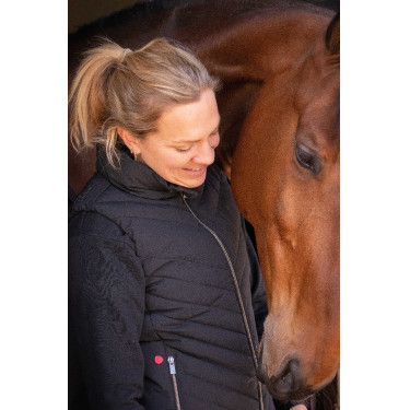 Giubbotto senza maniche Longueil Paddock Sports Nero