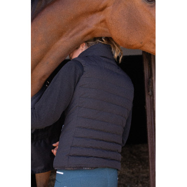Giubbotto senza maniche Longueil Paddock Sports Nero