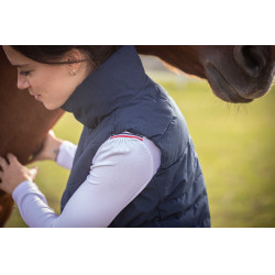 Giubbotto senza maniche Longueil Paddock Sports Blu navy