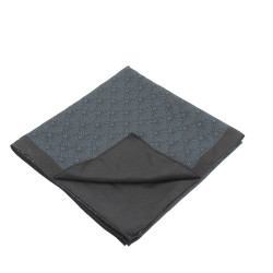 Foulard Pénélope Mya Nero / blu petrolio