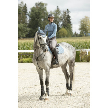 Cuffia anti-mosche LeMieux Classic Blu ghiaccio