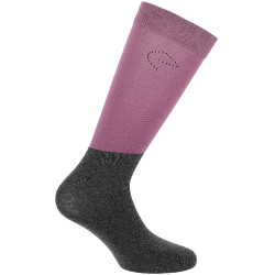 Calzini Equithème Compet Ti amo Llilas Viola
