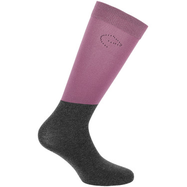 Calzini Equithème Compet Ti amo Llilas Viola
