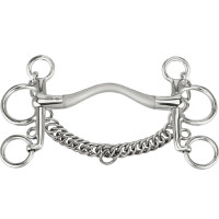 Mors pelham Sprenger Satinox passaggio per la lingua