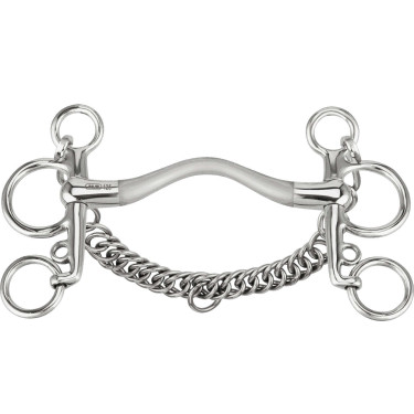 Mors pelham Sprenger Satinox passaggio per la lingua