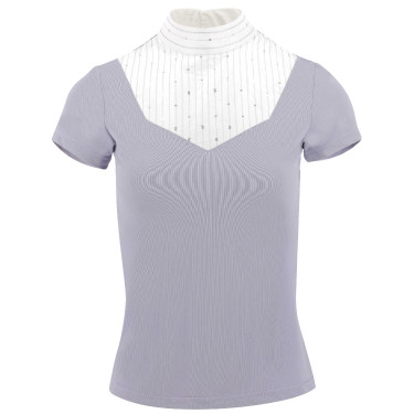Polo Equithème Lerma maniche corte Viola