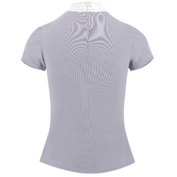 Polo Equithème Lerma maniche corte Viola