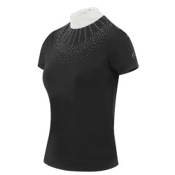 Polo Equithème London maniche corte Nero