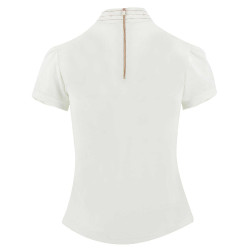 Polo Equithème Vilamoura maniche corte Bianco