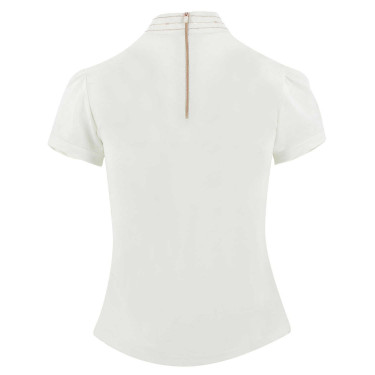 Polo Equithème Vilamoura maniche corte Bianco