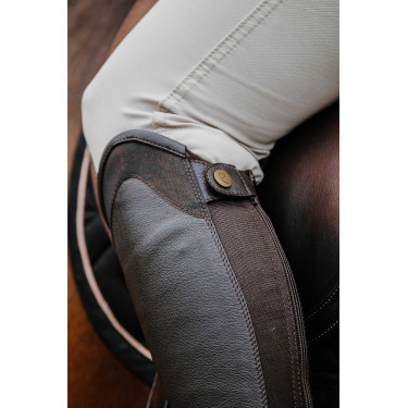 Mini-chaps Equithème Sparkly Marrone