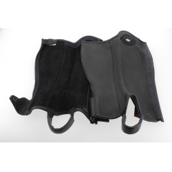 Mini-chaps Pénélope Prisca in cuoio Nero Mini-chaps Pénélope Prisca in cuoio Nero