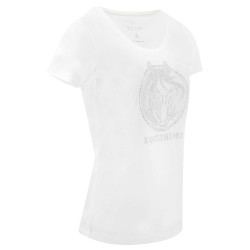 T-shirt Equithème Magali Bianco