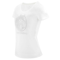 T-shirt Equithème Magali Bianco