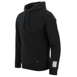 Felpa con cappuccio unisex Equithème Camille Nero