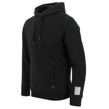 Felpa con cappuccio unisex Equithème Camille Nero
