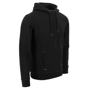 Felpa con cappuccio unisex Equithème Camille Nero
