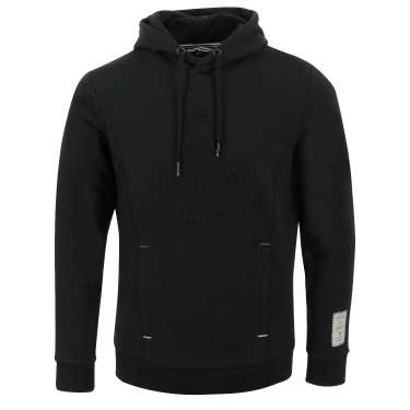 Felpa con cappuccio unisex Equithème Camille Nero