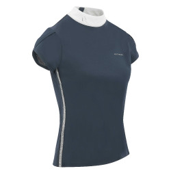 Polo Equithème Ocala maniche corte Blu navy