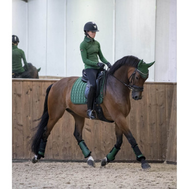 Sottosella LeMieux Loire Classic Dressage Square Verde cacciatore