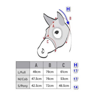 Maschera antistress Lami-Cell Titanium con orecchie Nero