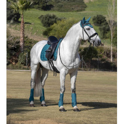Sottosella LeMieux Loire Memory Dressage Square Verde pavone