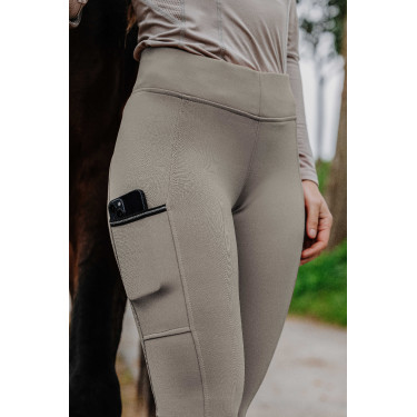 Pull-on Equithème Brigitte fondo in silicone Talpa Marrone Pull-on Equithème Brigitte fondo in silicone Talpa Marrone