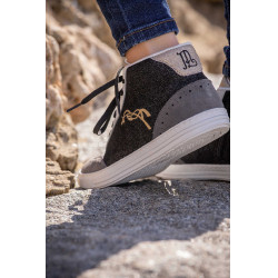 Sneakers Jupiter High Top Pénélope Nero / grigio