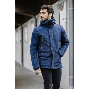 Parka Equithème Alex Blu navy