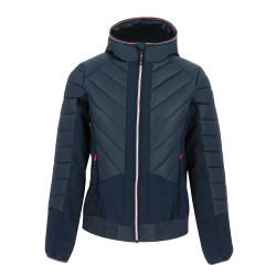 Giacca Softshell Equithème Mona Blu navy