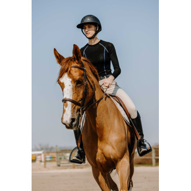 Maglietta Pro Series Rassembler a maniche lunghe Nero