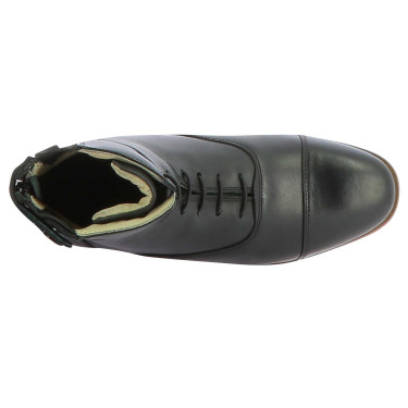 Stivali Equithème Wavy con lacci / cerniera lampo Nero Stivali Equithème Wavy con lacci / cerniera lampo Nero