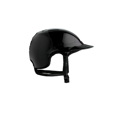 Casco da equitazione NACA Gravity S carbonio Nero carbone lucido / oro rosa