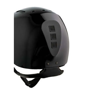 Casco da equitazione NACA Gravity S carbonio Nero carbone lucido / oro rosa