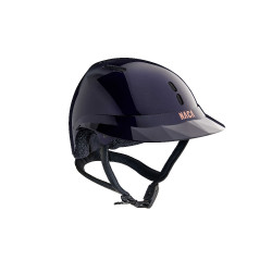 Casco da equitazione NACA Gravity S carbonio Blu carbone brillante