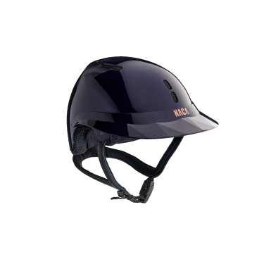 Casco da equitazione NACA Gravity S carbonio Blu carbone brillante